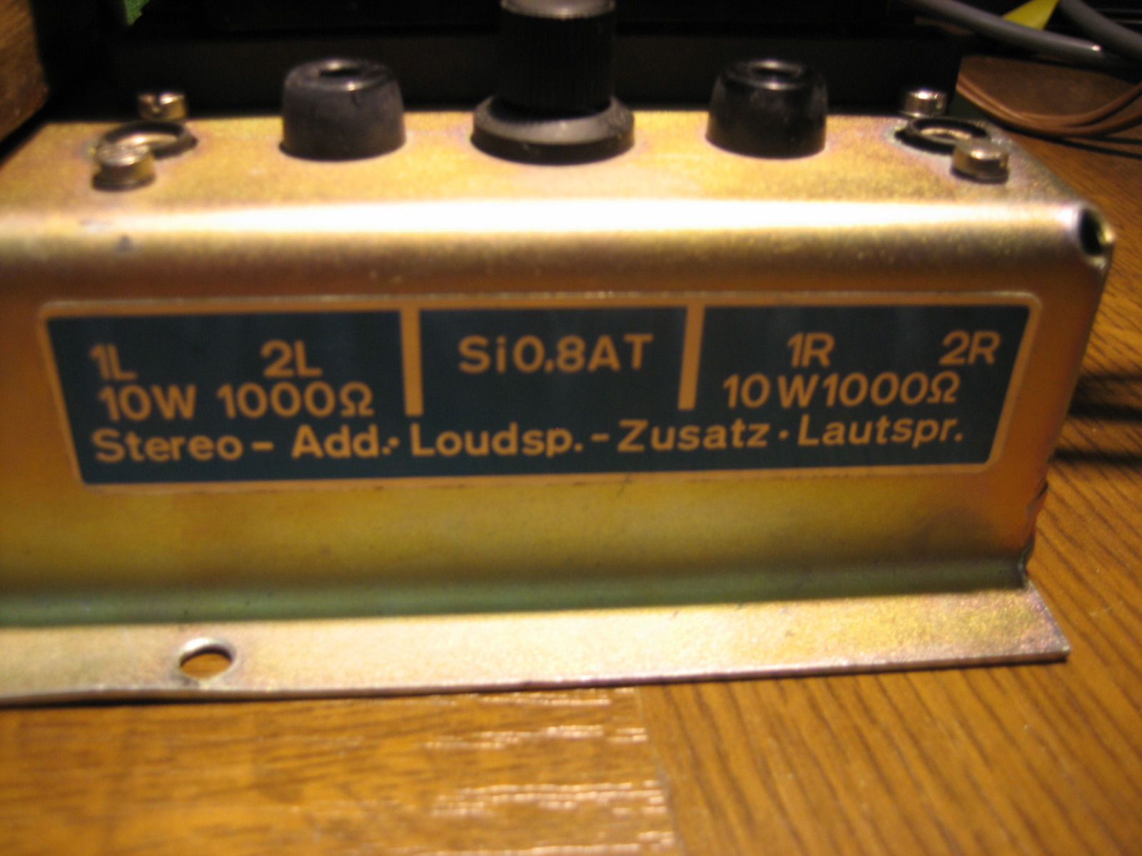 Stange Wolfrum LVB30 Stereo Röhrenendstufe EL84 ECC83 tube amp classic Röhrenverstärker