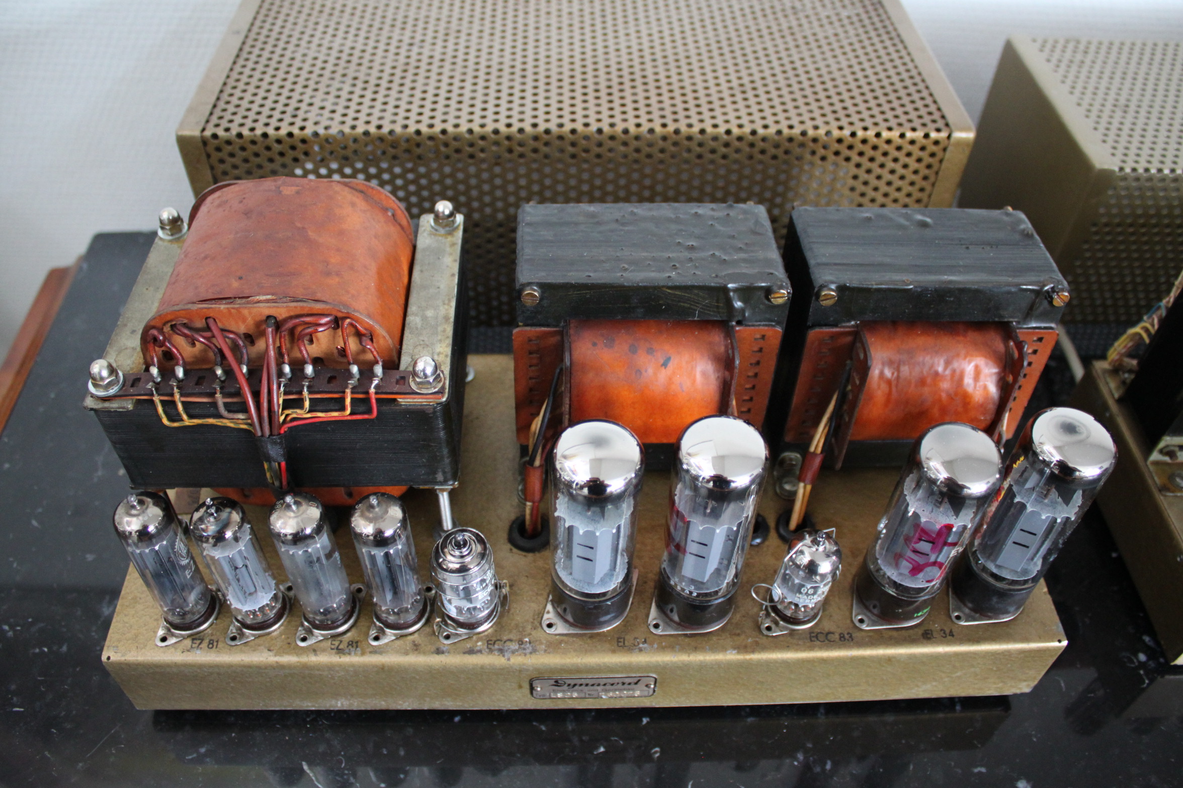 Tube Classics Rhrenendstufe Rhrenverstrker amp Dynacord LS25 LS 25 EL34