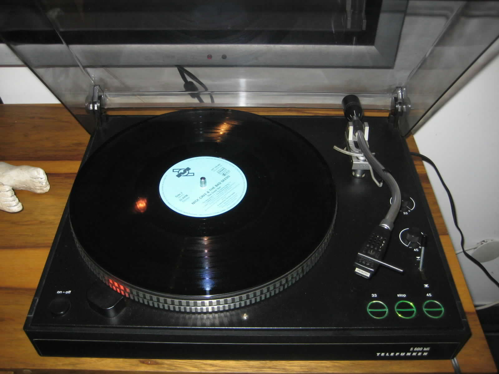 Telefunken S500 S600 turn table plattenspieler Laufwerk Ortofon tone arm tonarm